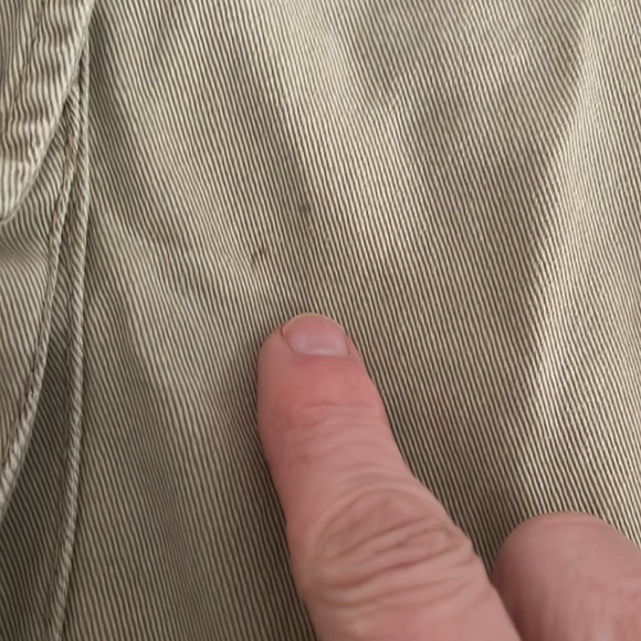 Matchstick Khaki Cargo Pants-Drawstring cuffs- Size 38 - Picture 7 of 14